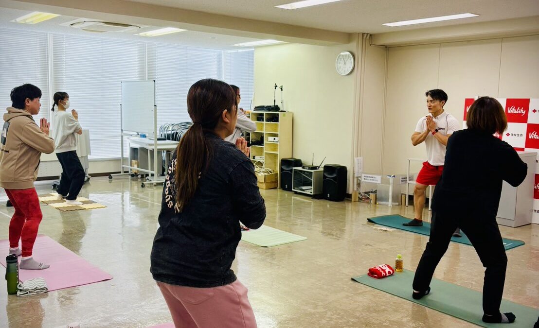 住友生命様グループセッション開催｜青森市にも広がるフィットネス文化